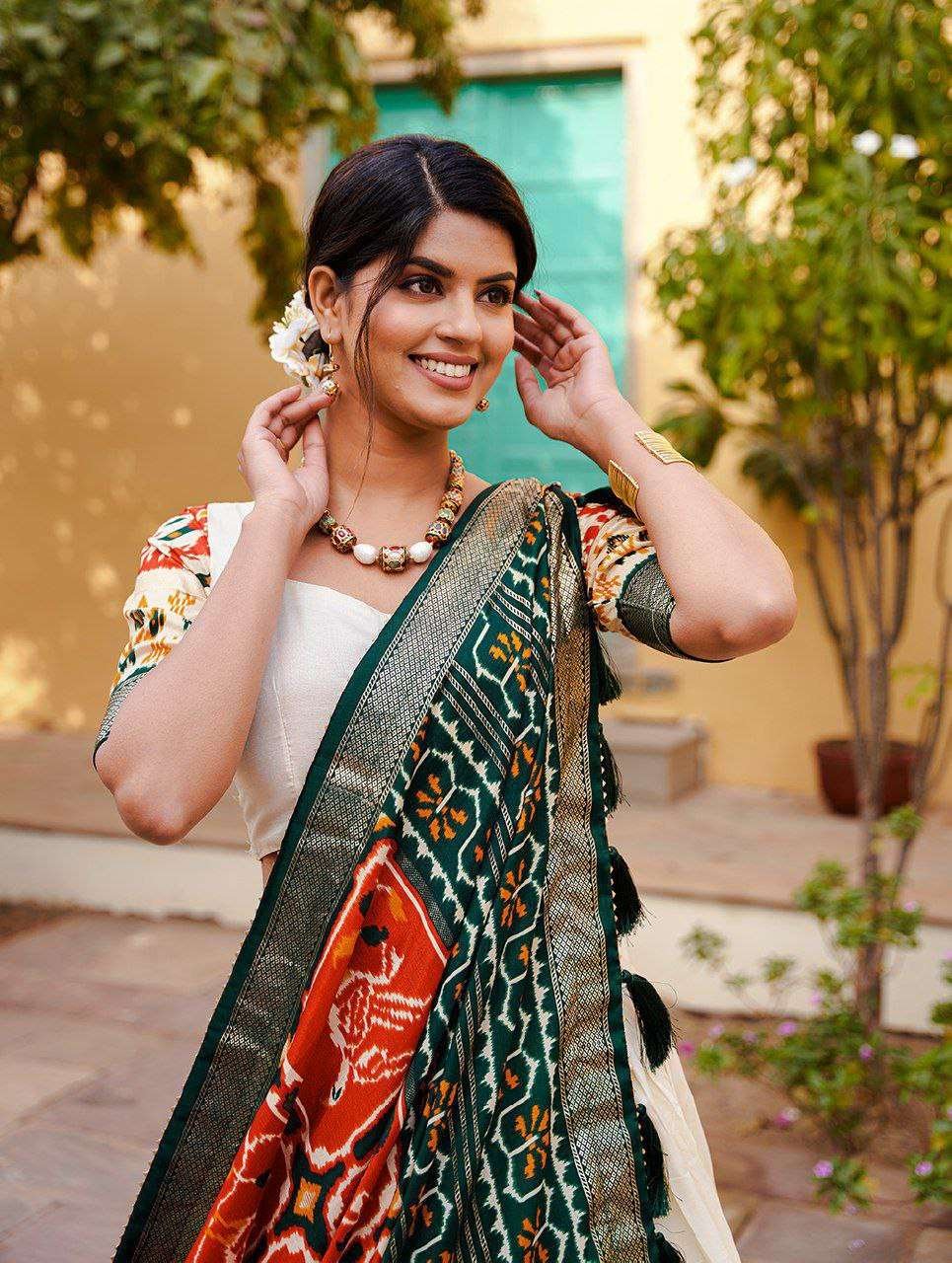 Women's Ethnic Printed Lehenga Choli Set with Patola Design Dupatta ? Festive & Cultural Wear - Image 2